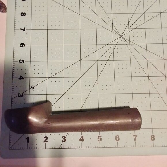 Aluminum Ice Cream Scoop Anti Freeze Handle Vintage Parlor Utensil - Picture 2 of 5